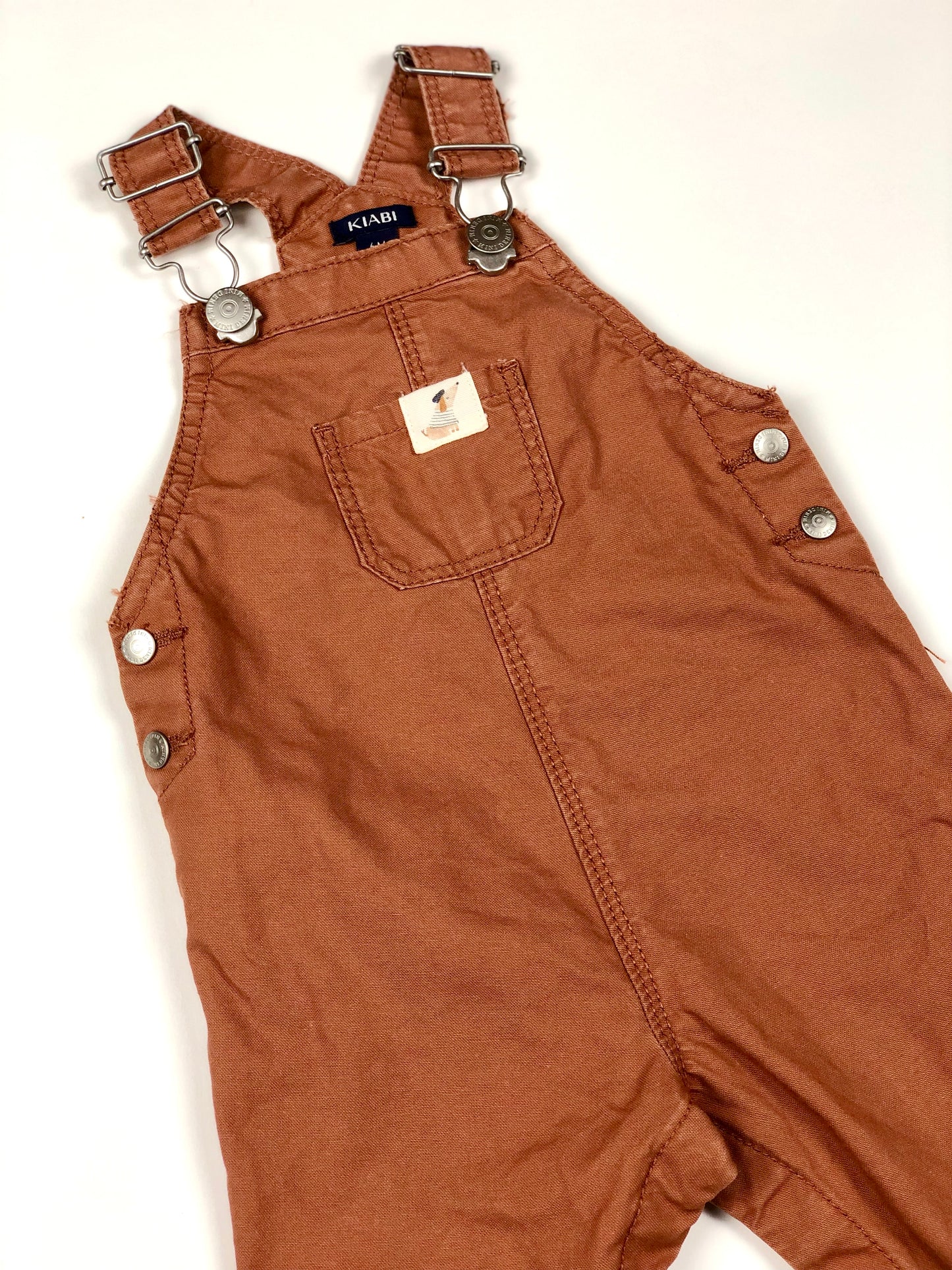 Salopette marron Kiabi 6 mois