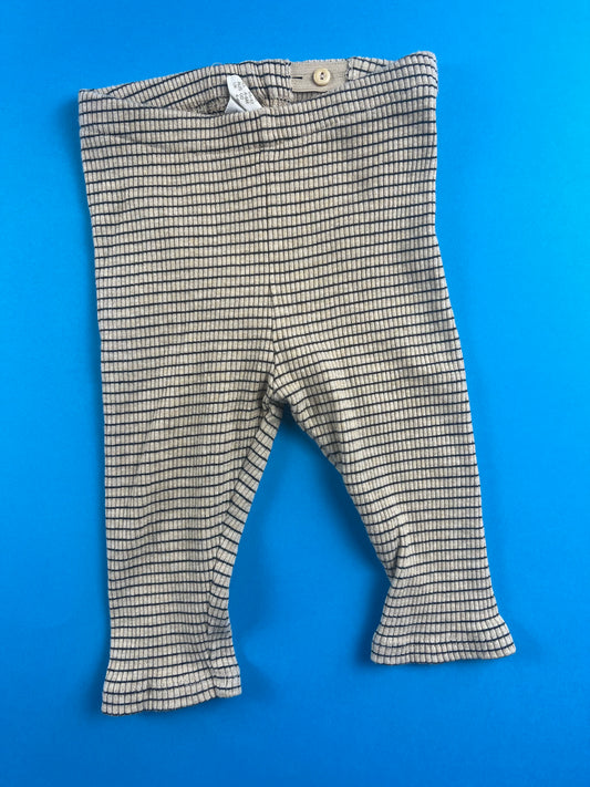 Legging rayé beige H&M 6 mois