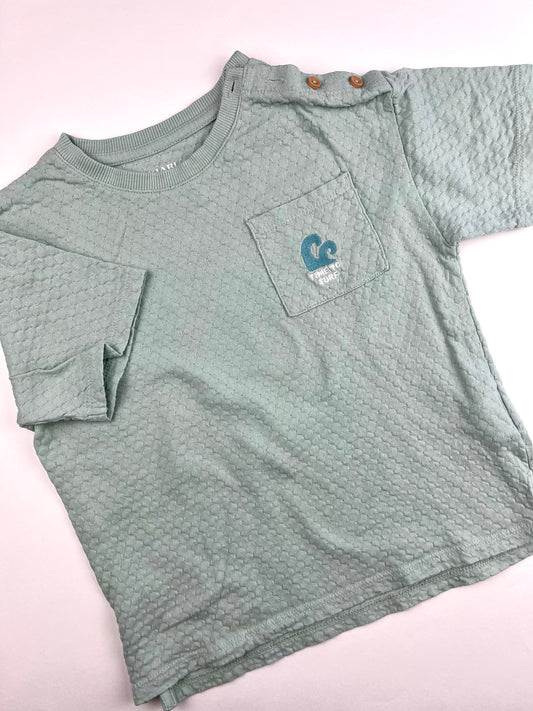T-shirt bleu Kiabi 3 ans