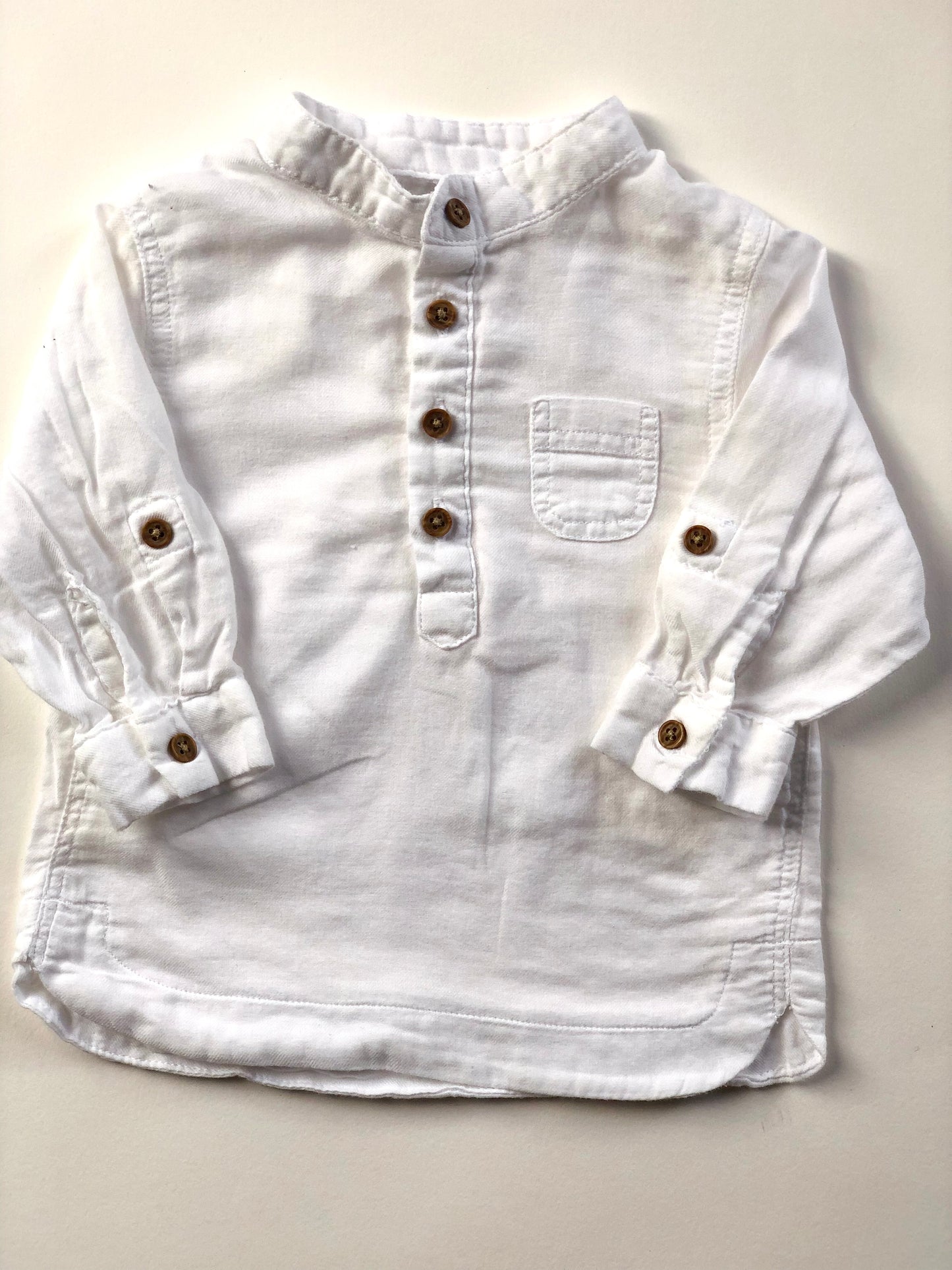 Chemise blanche Kiabi 3 mois