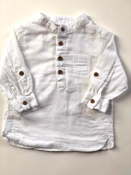 Chemise blanche Kiabi 3 mois