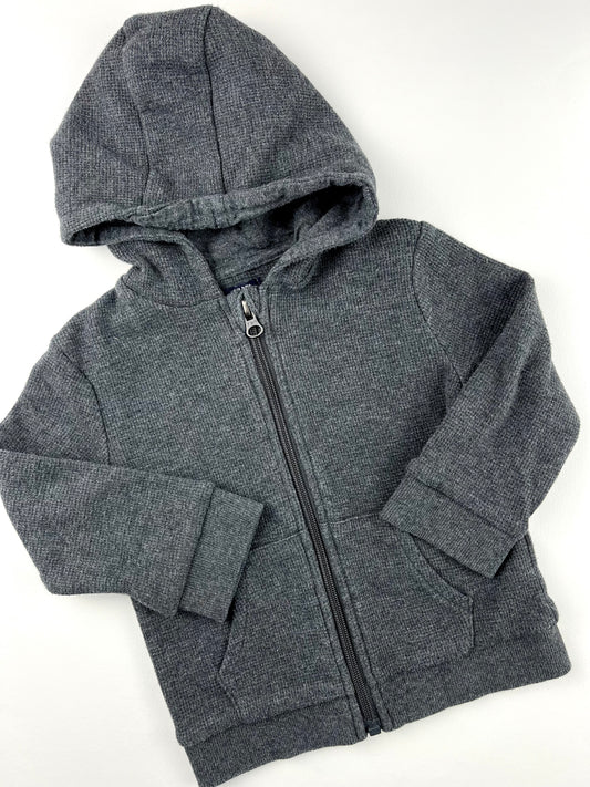 Gilet à capuche gris Kiabi 2 ans
