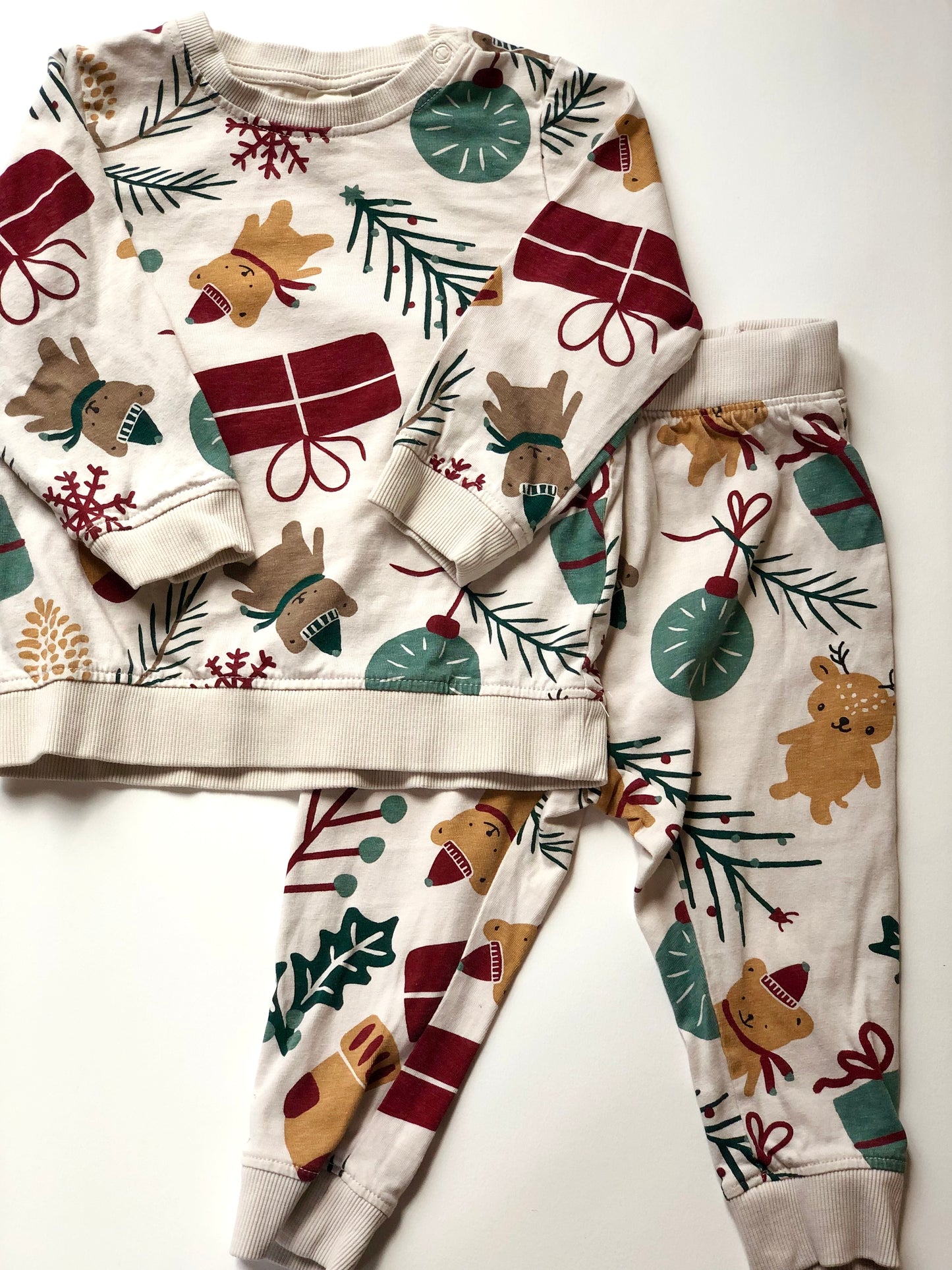 Pyjama deux pièces de Noël H&M 2 ans