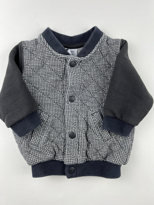 Veste grise Petit Bateau 3 mois