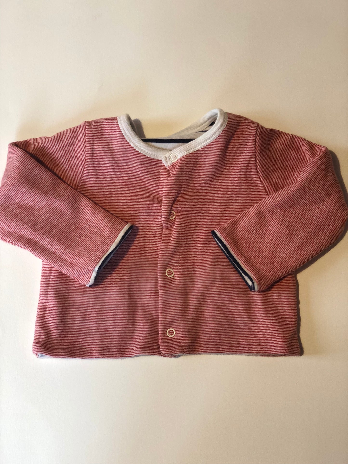 Gilet réversible marinière Petit Bateau 3 mois