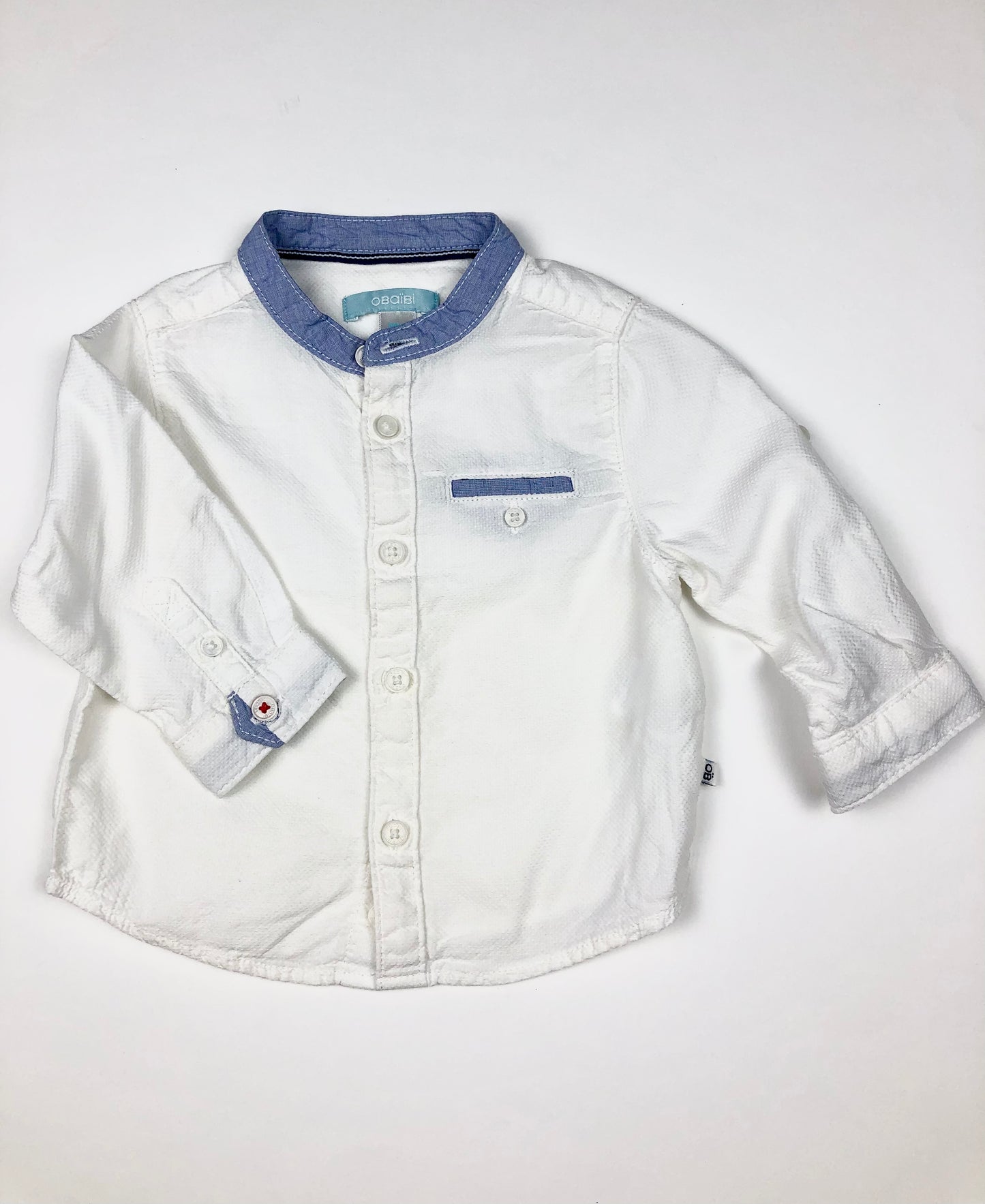 Chemise blanche Obaïbi 6 mois