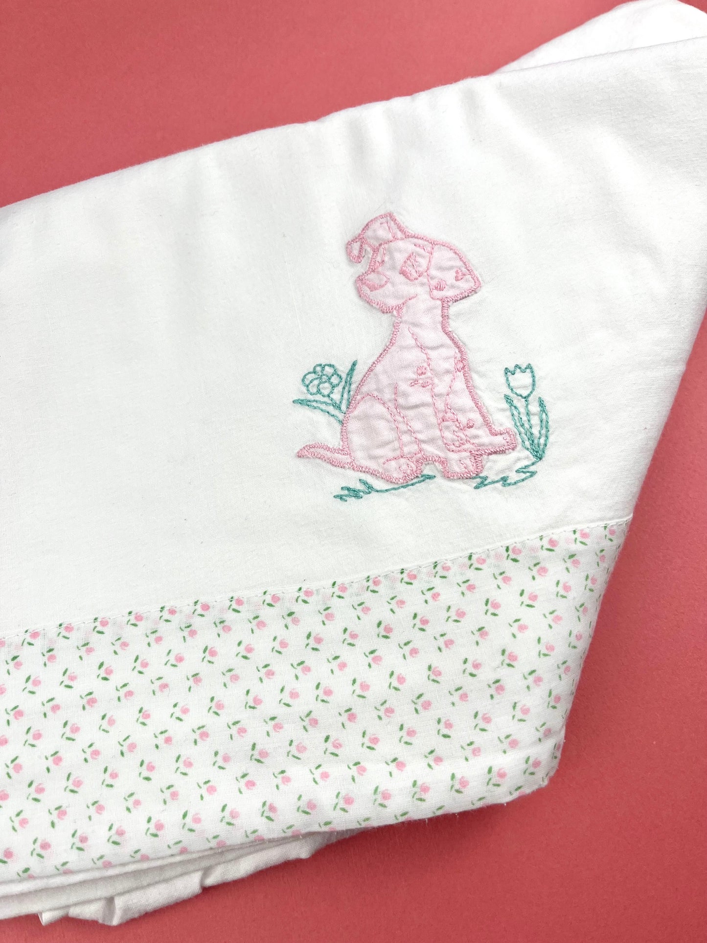 Drap plat vintage dalmatien