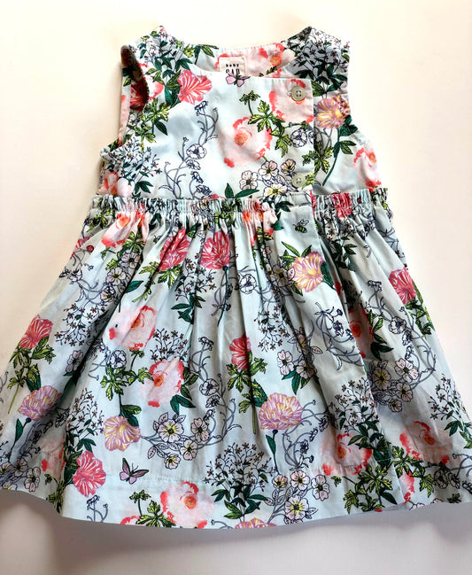 Robe à fleurs Gap 12 mois