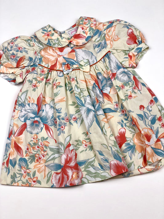 Robe vintage à fleurs Joch’styl 6 mois