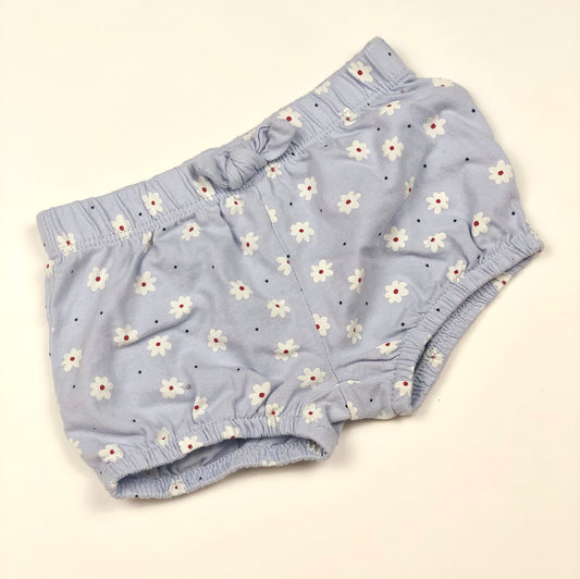 Short bleu à fleurs Kiabi 6 mois