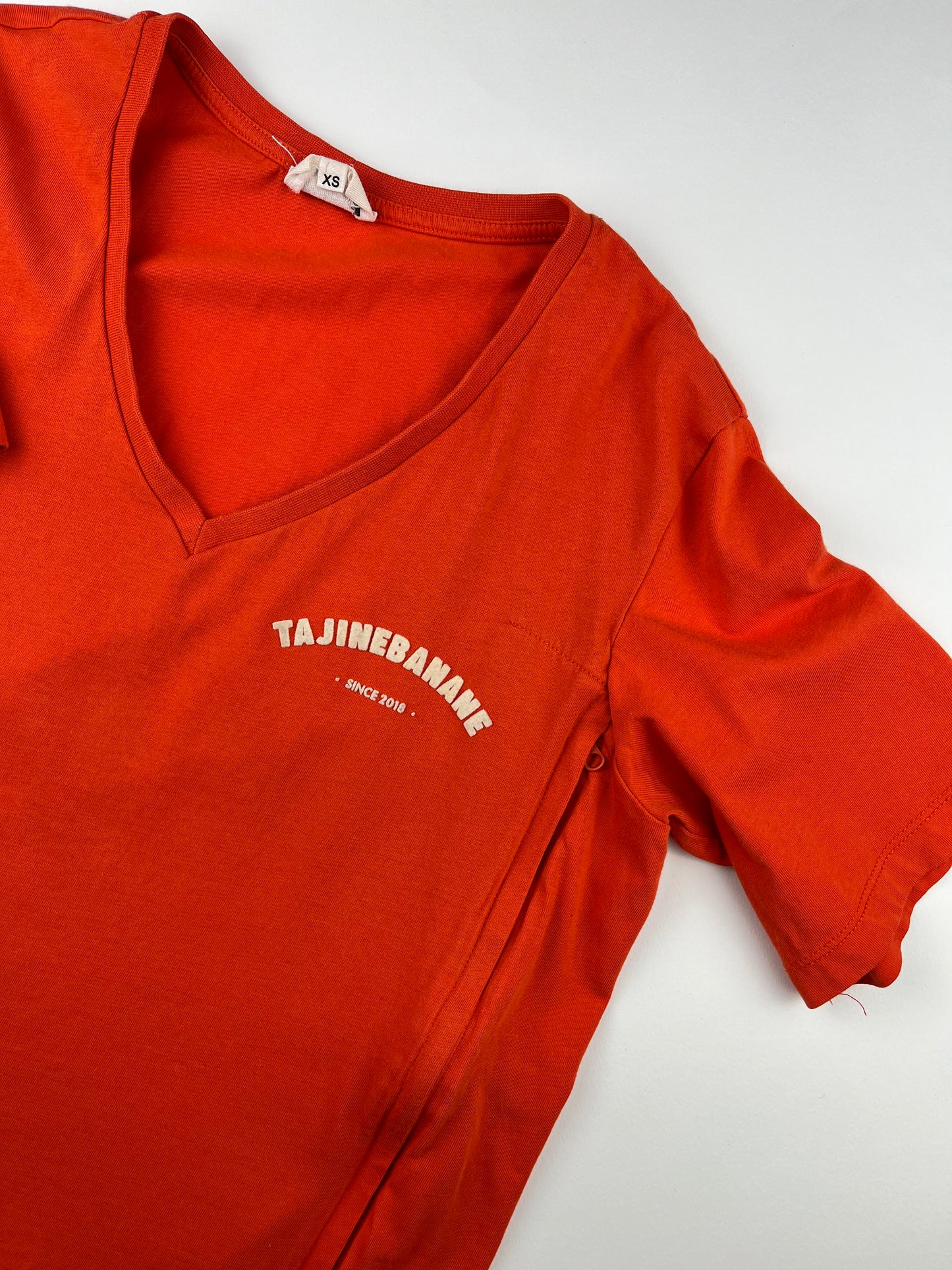 T-shirt d’allaitement rouge TajineBanane XS
