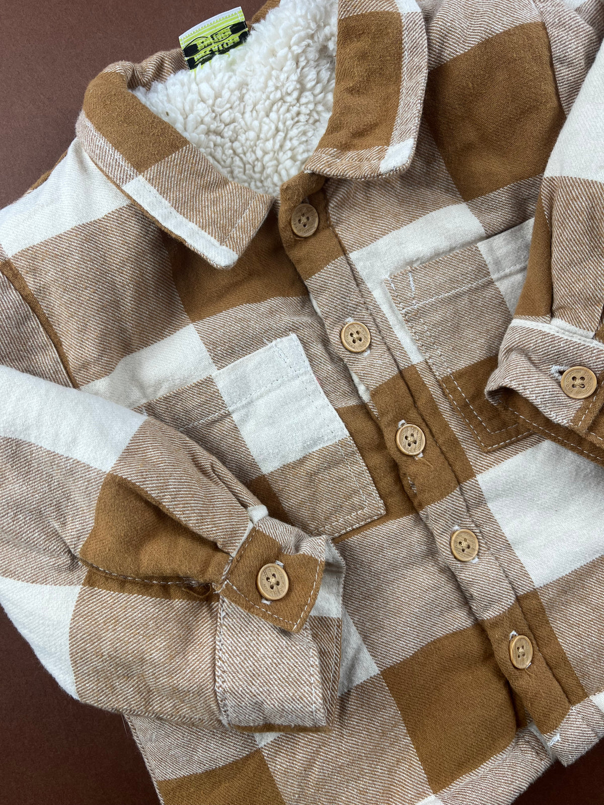 Manteau à carreaux Tape à l’oeil 12 mois