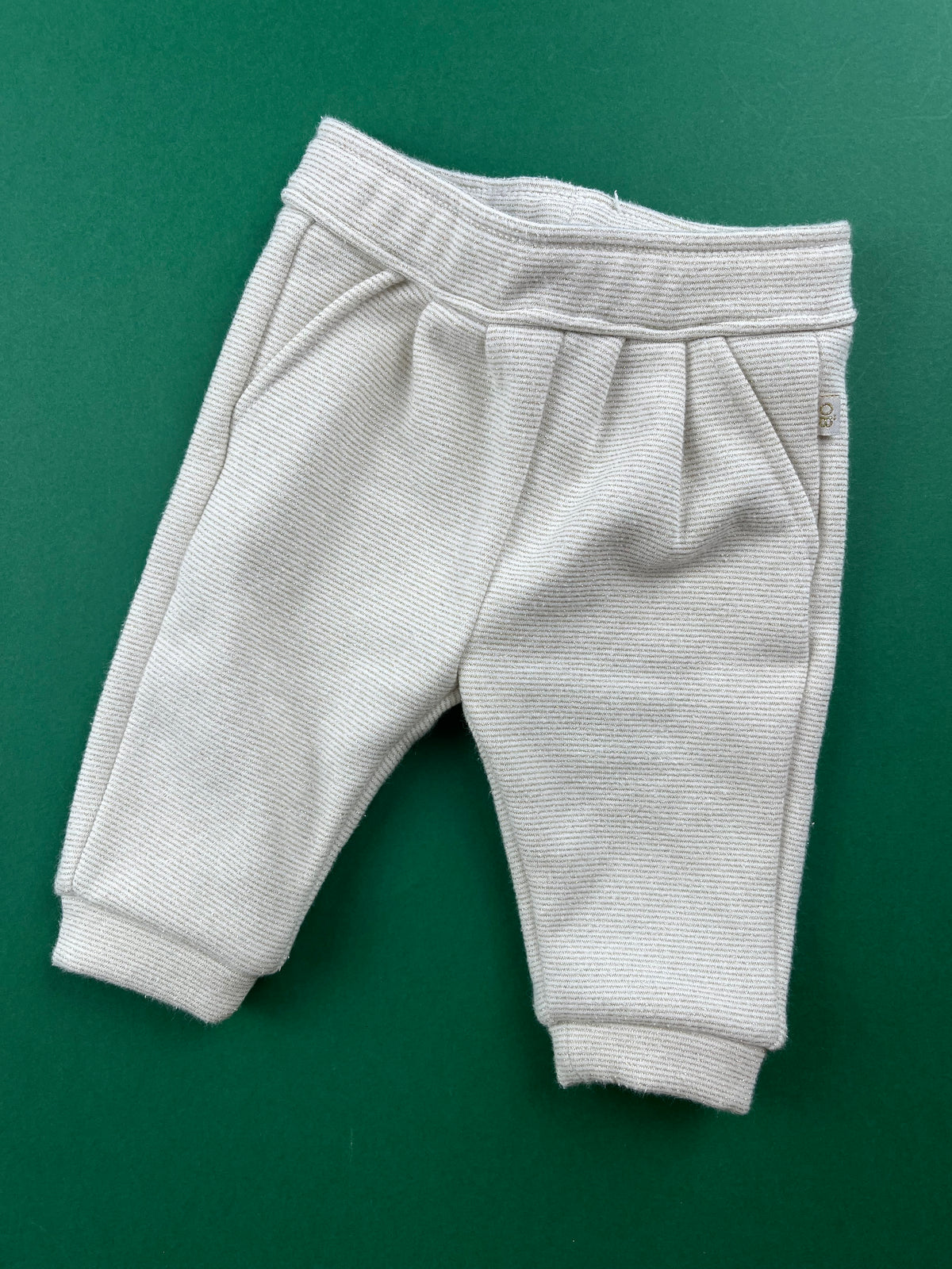 Legging épais beige Obaïbi 3 mois