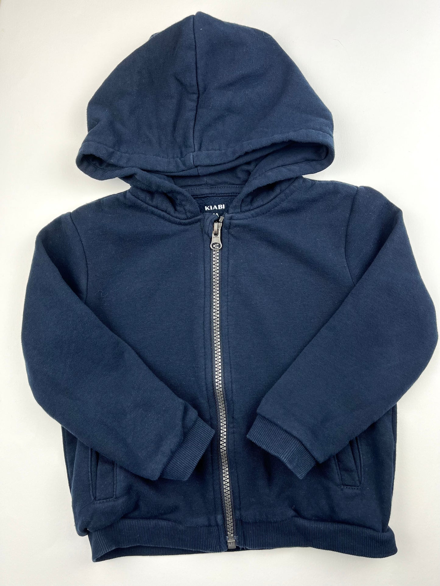Veste à capuche bleu Kiabi 3 ans