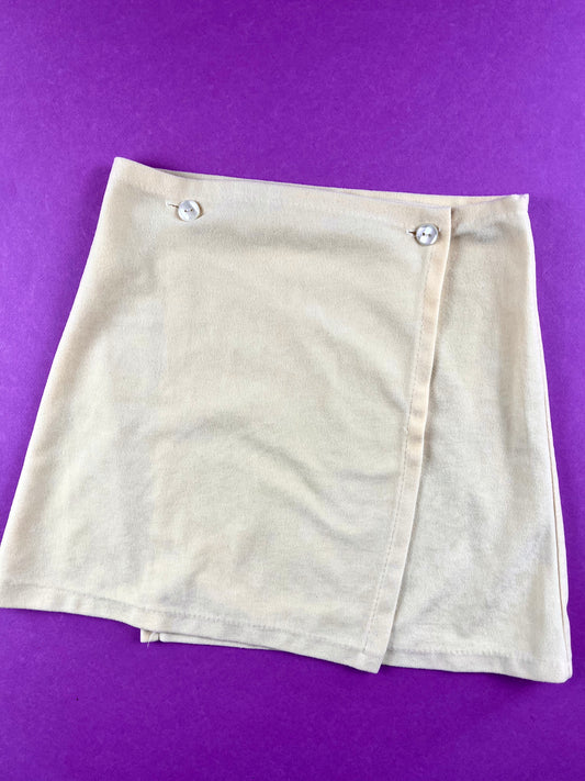 Jupe jaune pâle vintage 10 ans