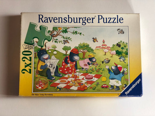 Puzzles Ravensburger 2x20 pièces