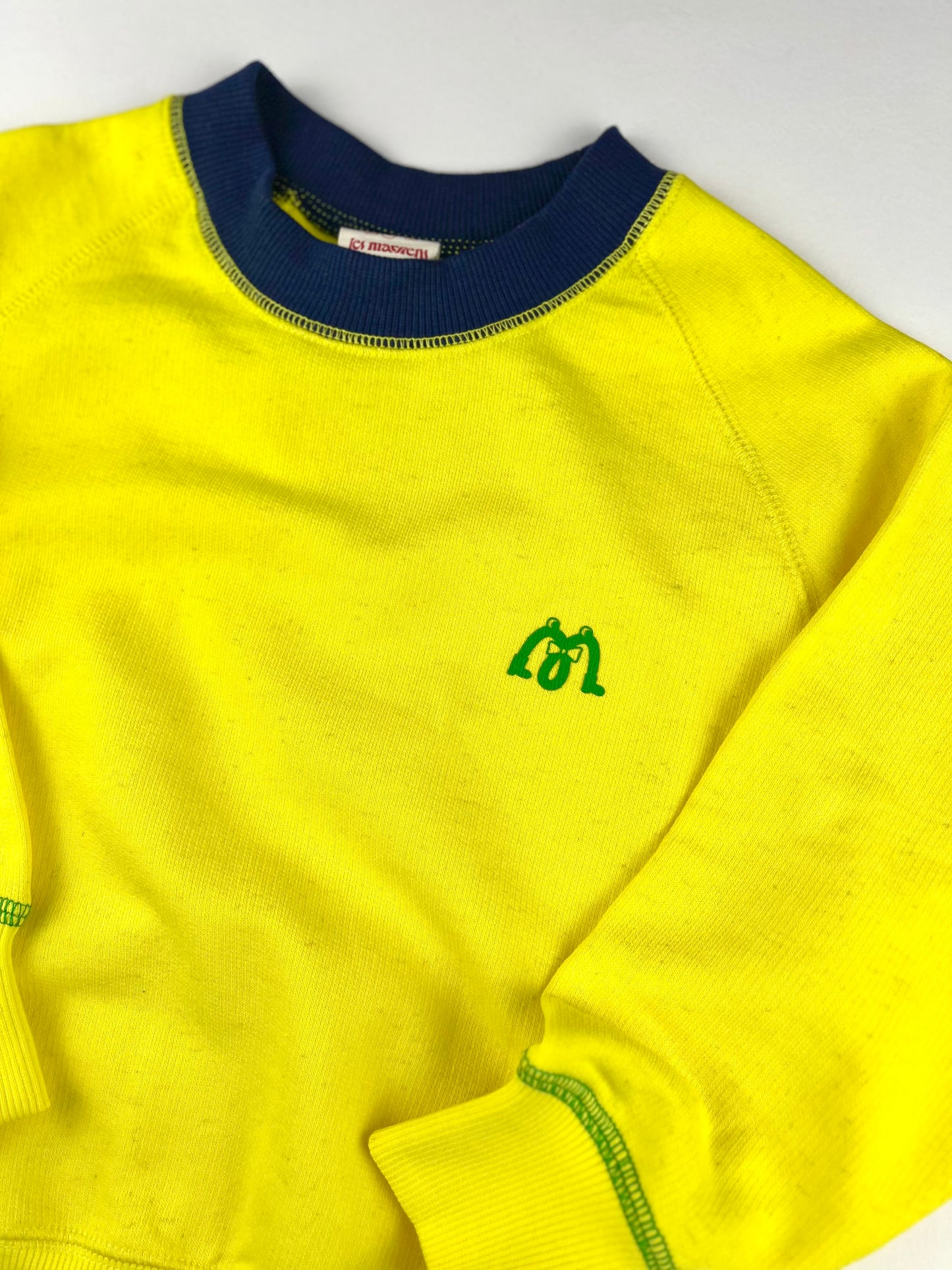 Sweat jaune Les Marsiens 2 ans (taille grand)