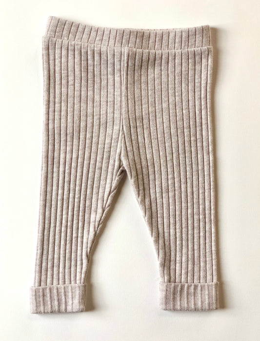 Legging en mailles beige Du Pareil Au Même 9 mois