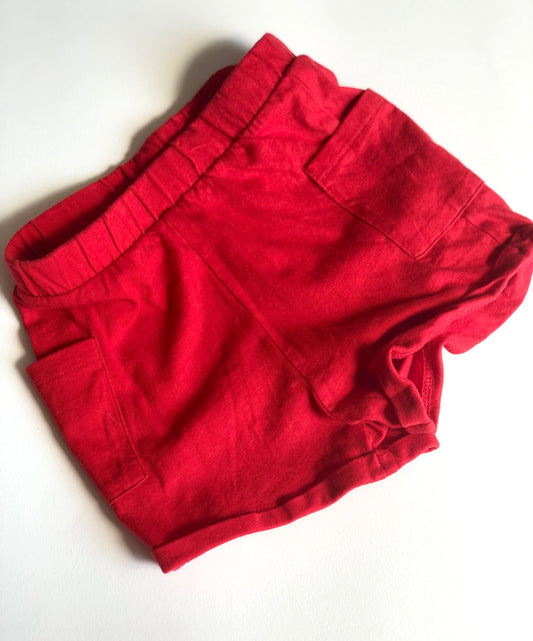 Short rouge Kiabi 2 ans