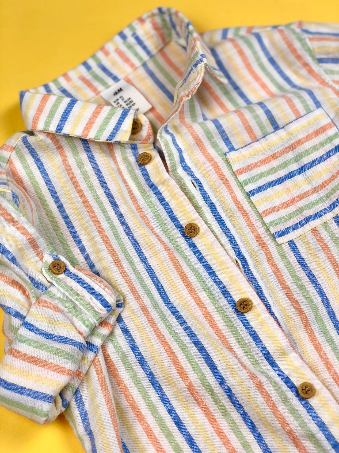 Chemise rayée H&M 2 ans