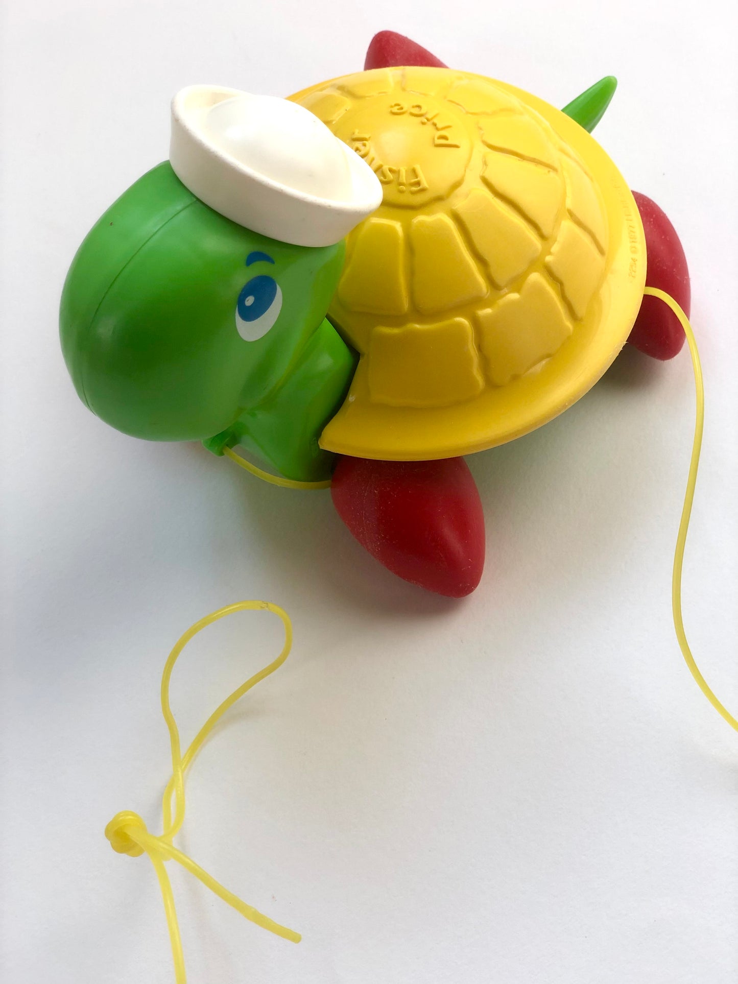 IMPARFAIT - Tortue à tirer vintage Fisher Price