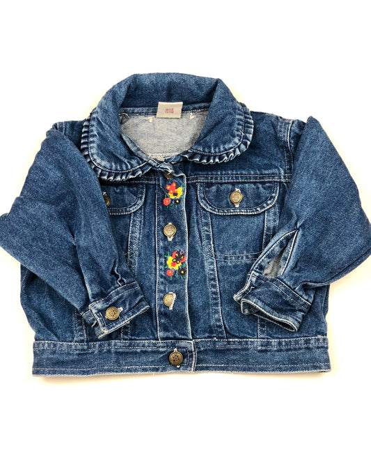 Veste en jeans bleue Nature Républic 18 mois