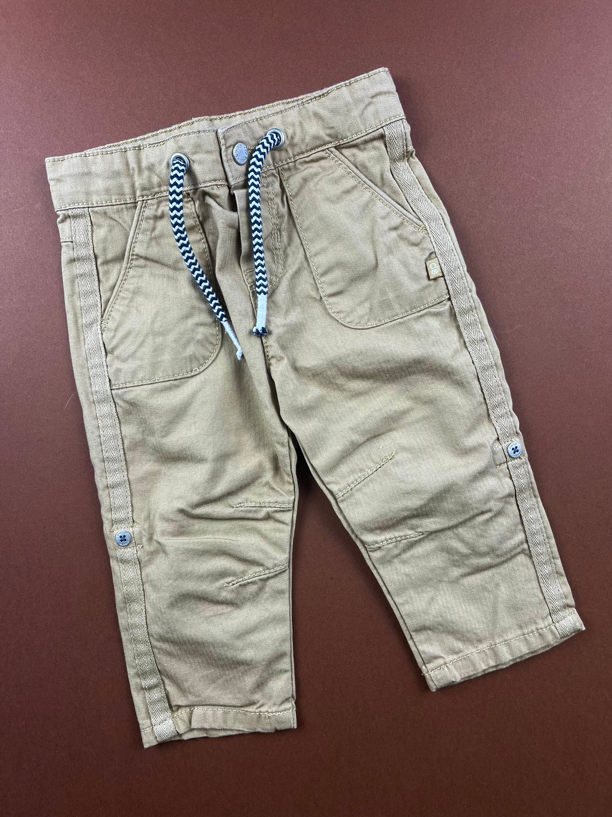 Pantalon beige Obaïbi 6 mois