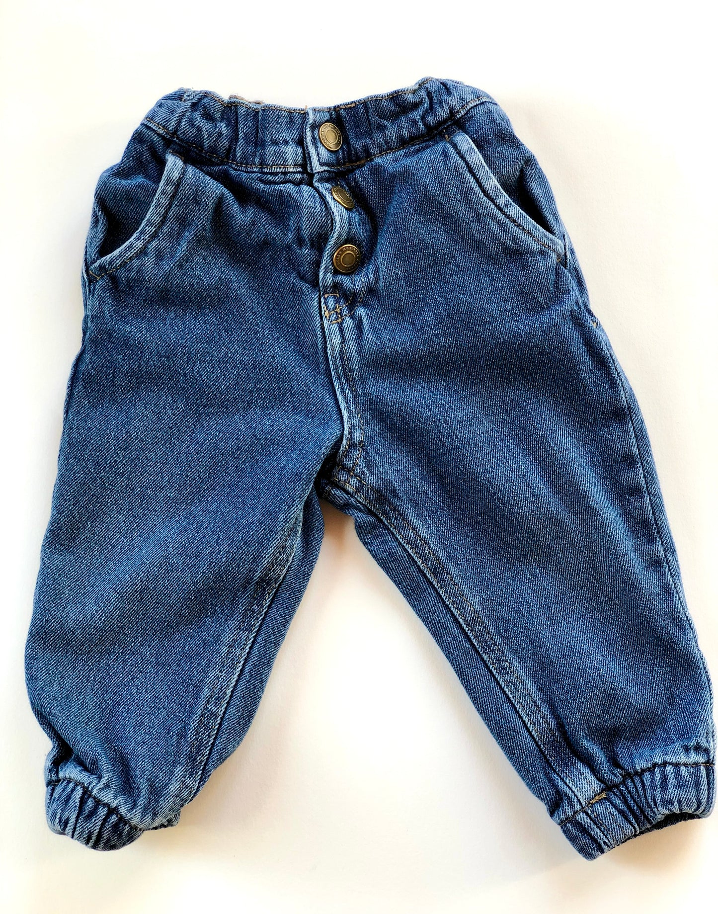 Pantalon en jeans bleu Kiabi 18 mois