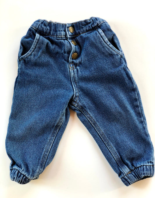 Pantalon en jeans bleu Kiabi 18 mois