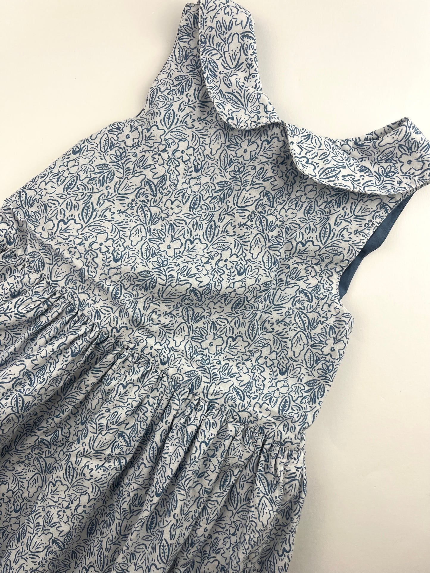 Robe bleu réversible Gémo 4 ans