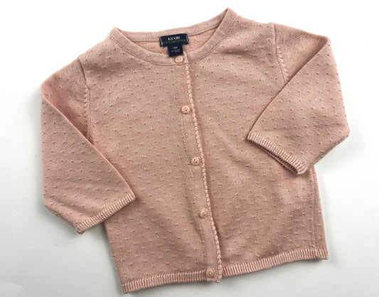 Gilet en mailles rose Kiabi 3 mois