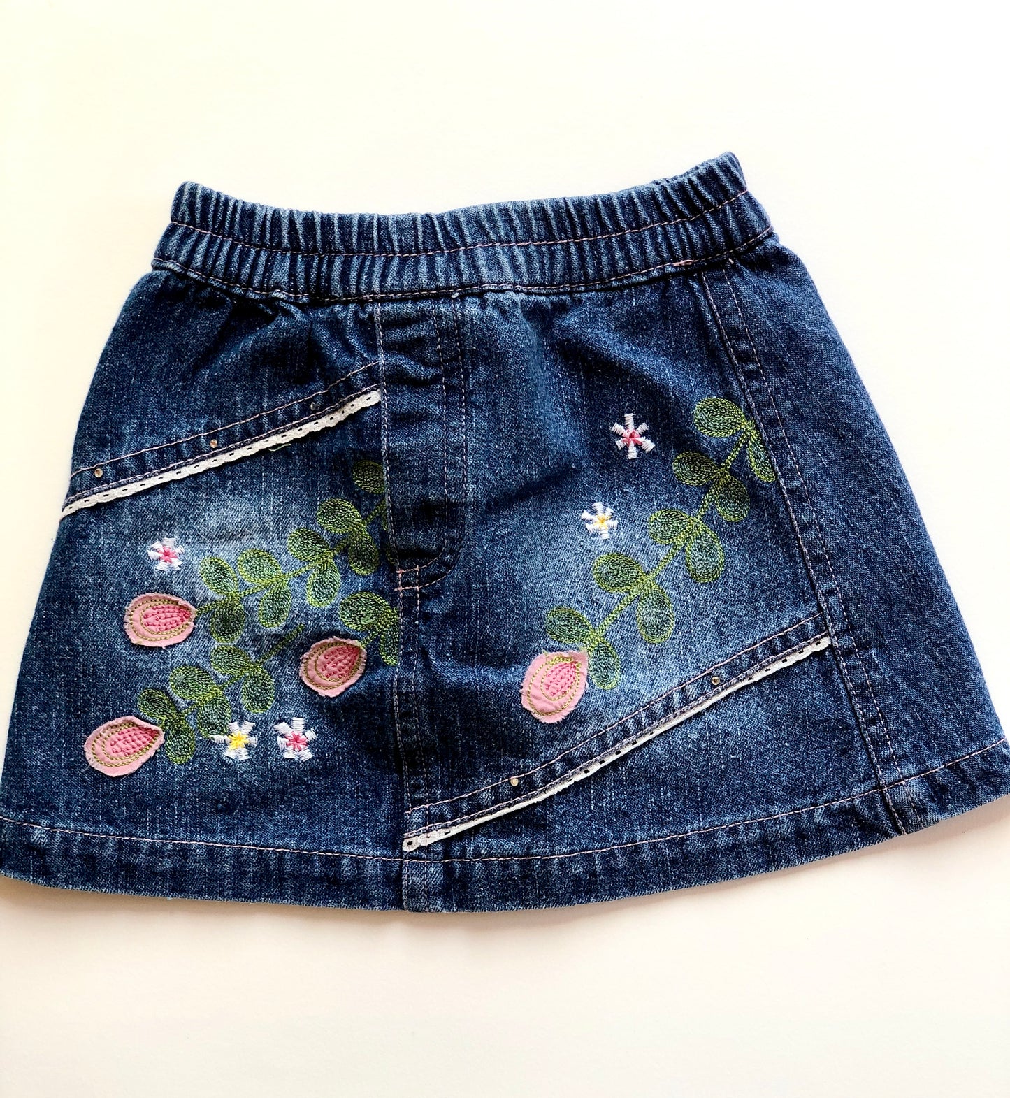 Ensemble veste et robe en jeans vintage 6 mois