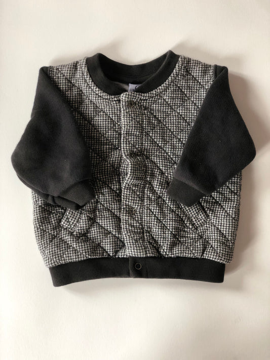 Gilet à boutons pressions gris Petit Bateau 3 mois