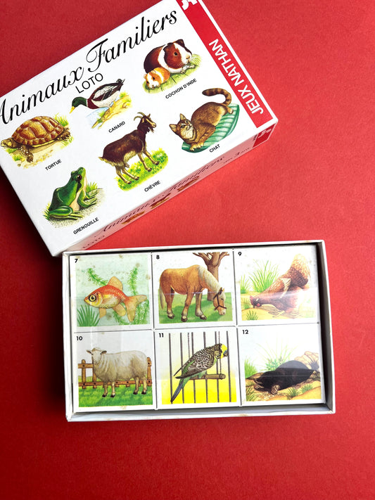 Loto « animaux familiers » Nathan