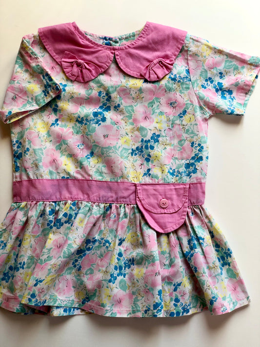 Robe à fleurs Vintage Topytop 2 ans