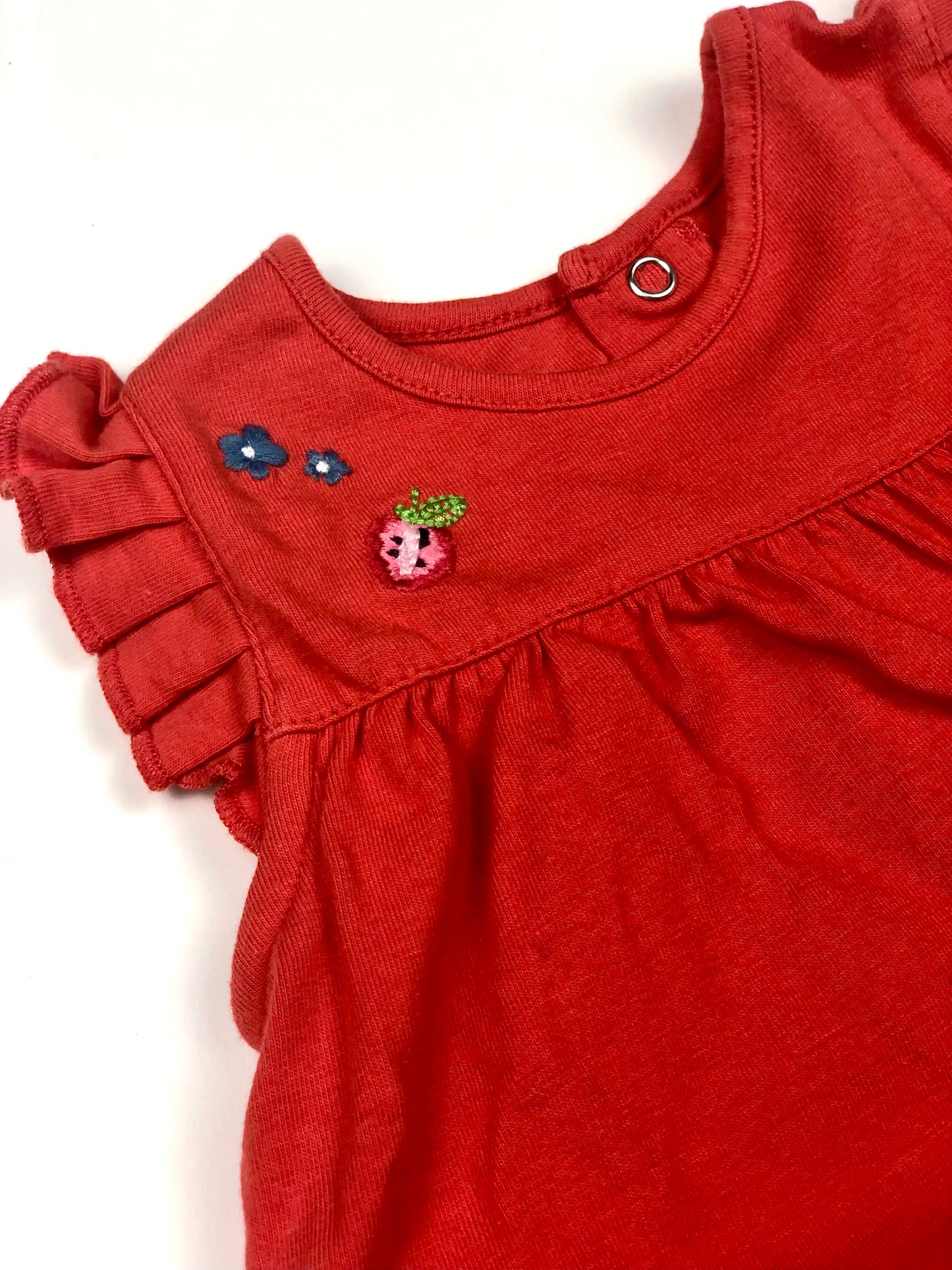 T-shirt rouge Catimini 3 mois