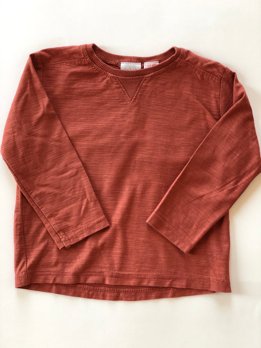 T-shirt manches longues Terracotta Zara 18-24 mois