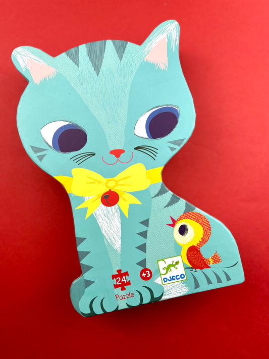 Puzzle chat Djeco 24 pièces