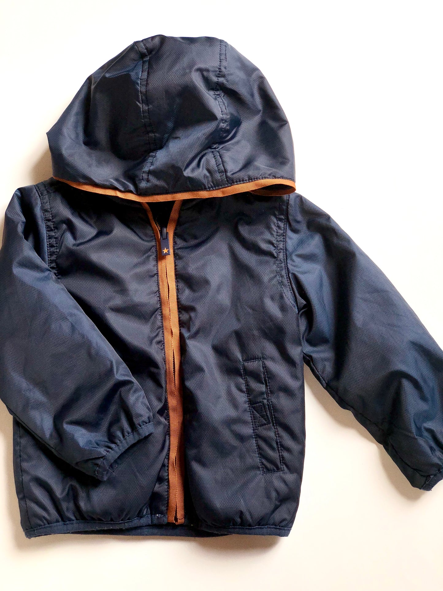 Veste coupe-vent bleu marine Orchestra 18 mois