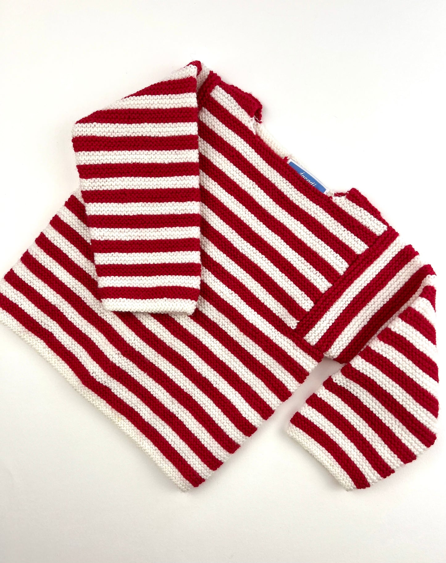 Pull en mailles rayé Jacadi 6 mois