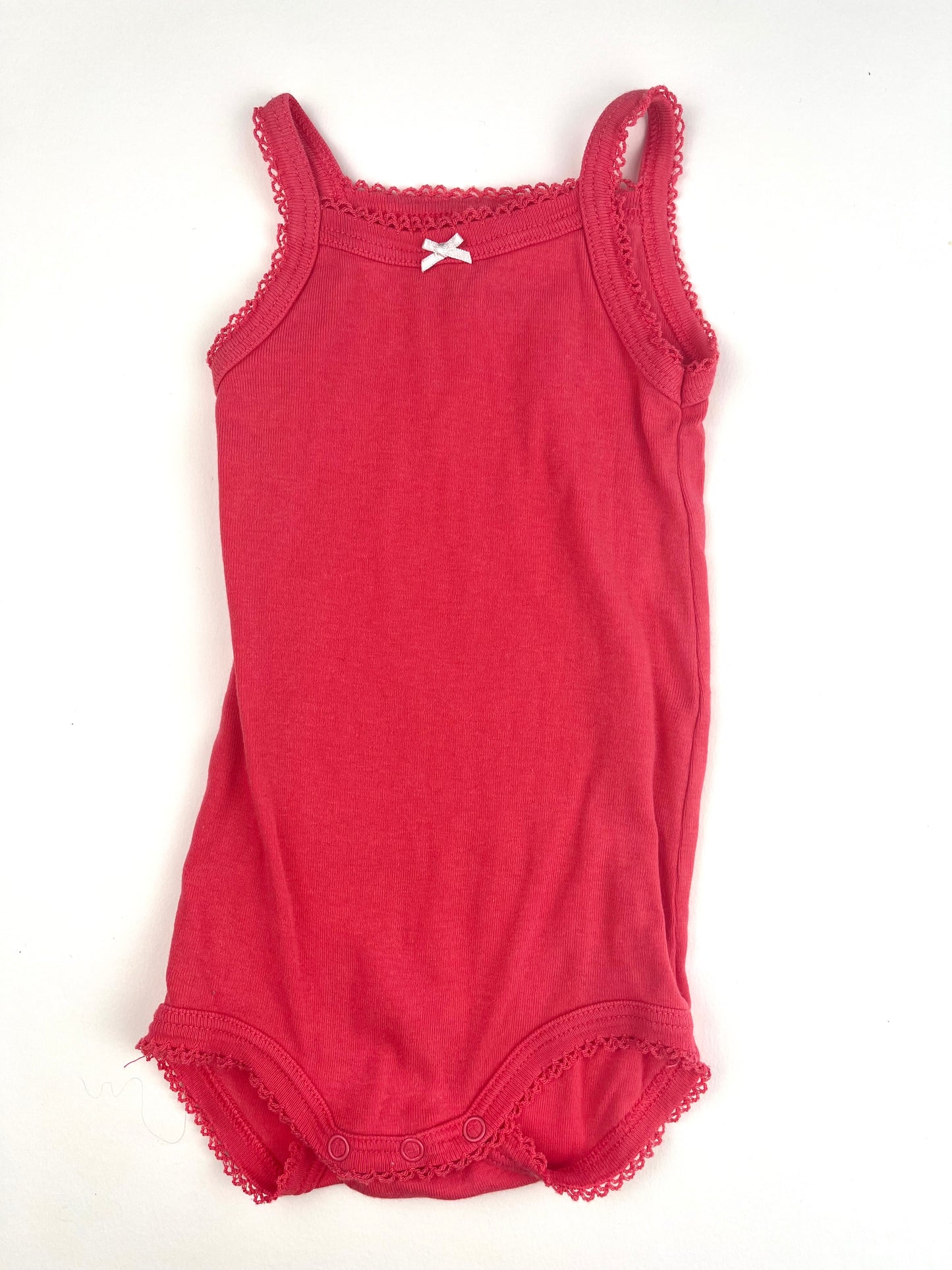 Body à bretelles rose Petit Bateau 3 mois