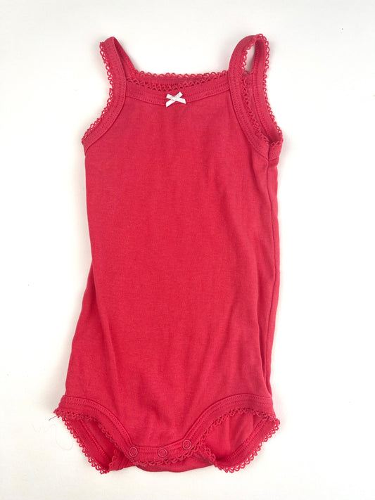 Body à bretelles rose Petit Bateau 3 mois