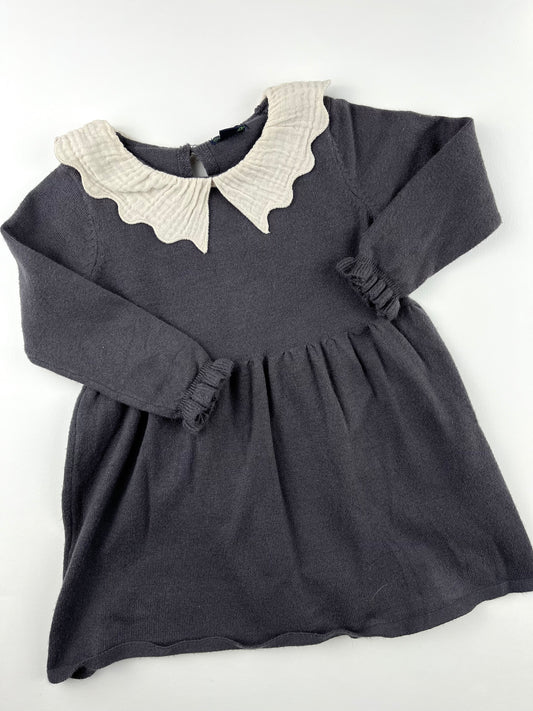Robe en mailles avec col Kiabi 12 mois
