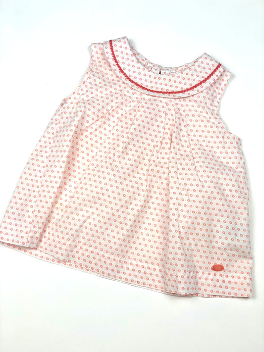 Robe à fleurs roses Cyrillus 3 mois
