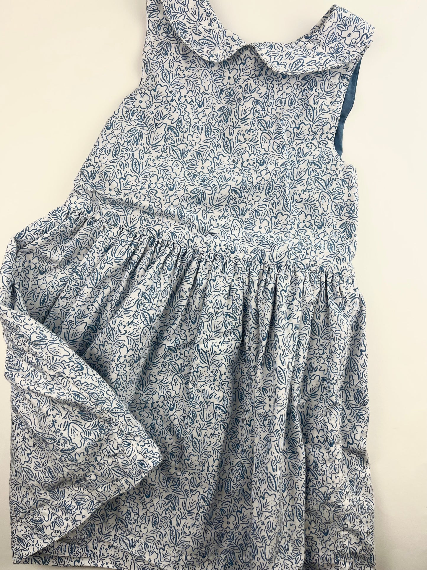 Robe bleu réversible Gémo 4 ans