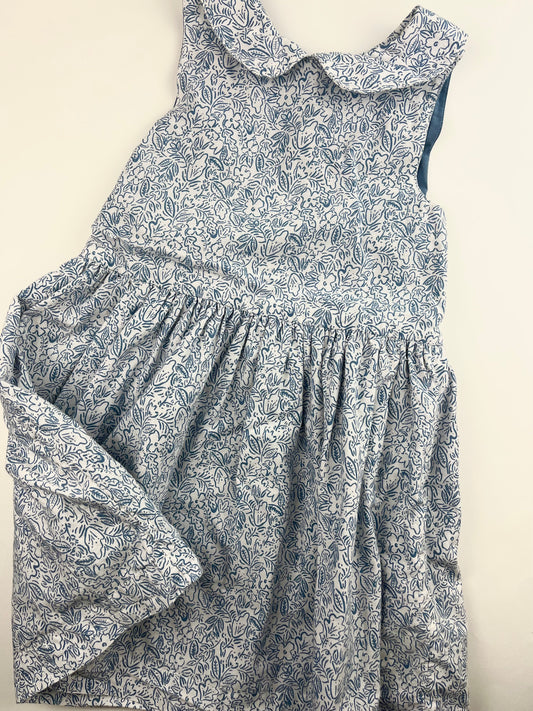 Robe bleu réversible Gémo 4 ans