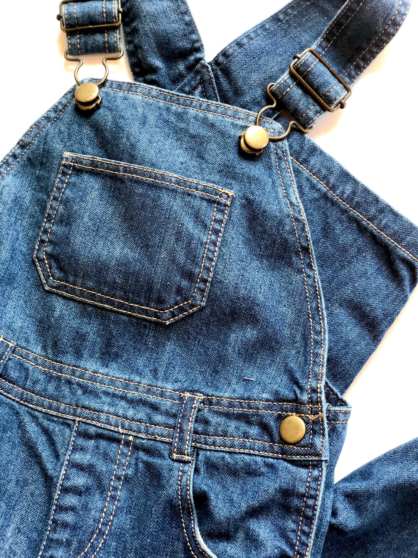 Salopette en jeans bleu Bout’chou 18 mois