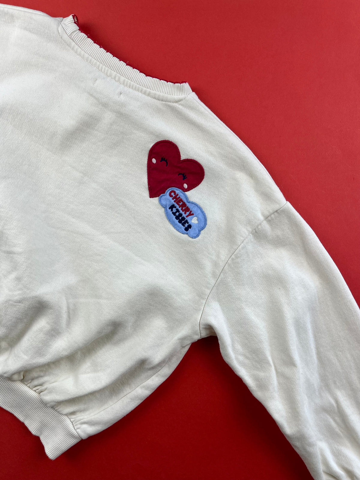 Sweat blanc Vertbaudet 10 ans