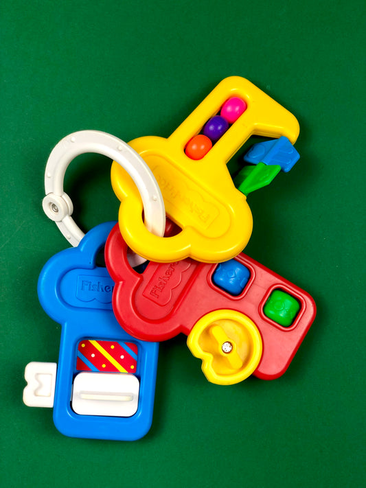 Hochet clés vintage Fisher-Price 1994