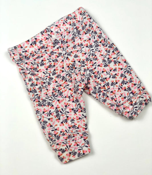 Legging à fleurs roses Orchestra 3 mois